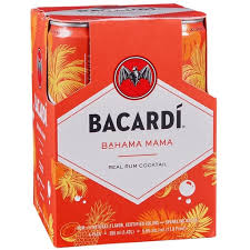 BACARDI BAHAMA MAMA 4 PACK 355ML For Cheap