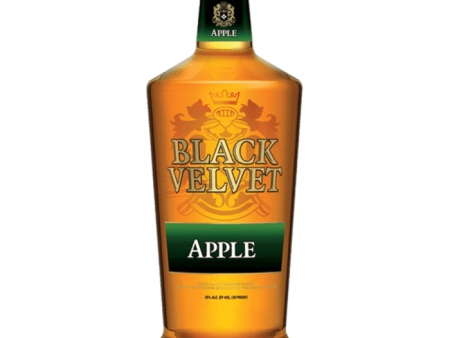 BLACK VELVET APPLE WHISKEY 1.75L Hot on Sale