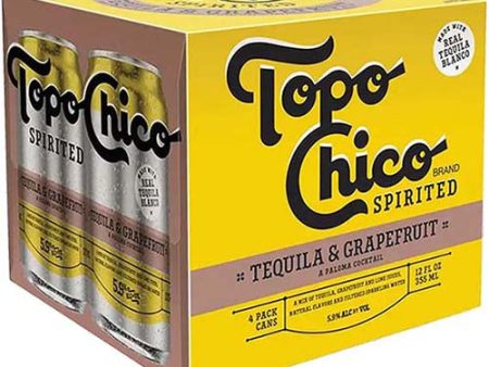 TOPO CHICO TEQUILA & GRAPEFRUIT 4 PACK Supply