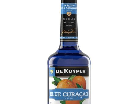 DEKUYPER BLUE CURACAO 750ML For Discount