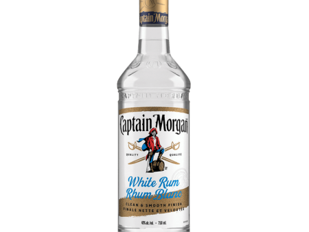 CAPTAIN MORGAN WHITE RUM 750ML For Discount