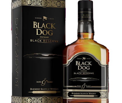 BLACK DOG BLACK RESERVE BLENDED SCOTCH WHISKEY 750ML For Cheap