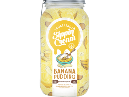 Sugarlands Banana Pudding Sipping Cream Liqueur 750ML For Discount