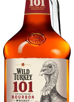 WILD TURKEY 101 PROOF BOURBON WHISKEY 1.75L For Discount