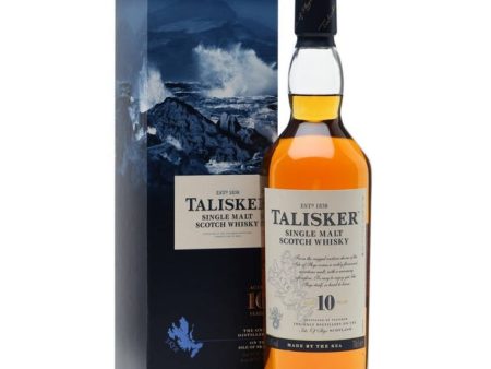 TALISKER 10 YEARS OLD SCOTCH WHISKEY 750ML For Sale