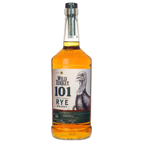 WILD TURKEY 101 PROOF BOURBON RYE WHISKEY 1L Online now