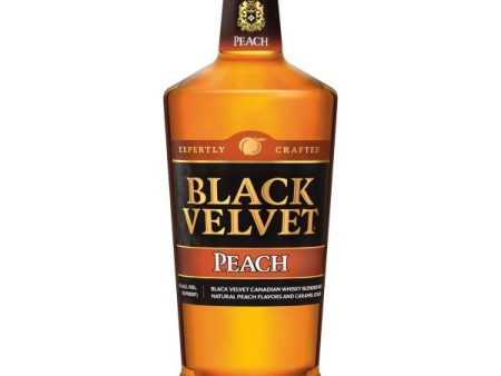 BLACK VELVET PEACH WHISKEY 1.75L For Cheap