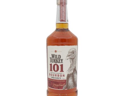 WILD TURKEY 101 PROOF BOURBON WHISKEY 1L Cheap