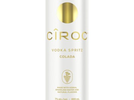 Ciroc Vodka Spritz Colada Canned Cocktail  Single Can 12OZ on Sale