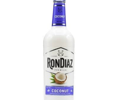 RON DIAZ COCONUT RUM 750ML Online now