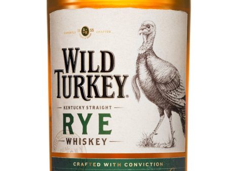 WILD TURKEY 101 PROOF RYE BOURBON WHISKEY 750ML on Sale