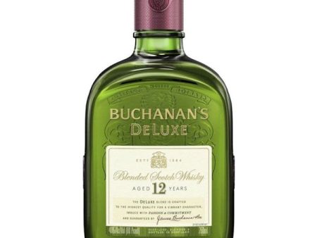 BUCHANAN S DELUXE 12 YEARS OLD SCOTCH WHISKEY 750ML (GIFT SET) Online now