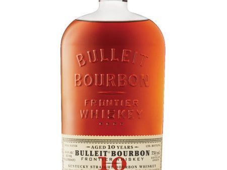 BULLEIT 10 YEARS OLD BOURBON WHISKEY 750ML Fashion