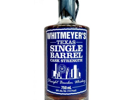 WHITMEYER S TEXAS SINGLE BARREL WHISKEY 750ML Supply