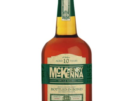 HENRY MCKENNA 10 YEARS OLD SINGLE BARREL WHISKEY 750ML Online now