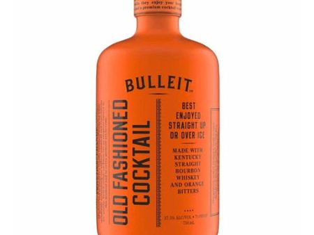 BULLEIT BOURBON OLD FASHIONED COCKTAIL 375ML Online Hot Sale