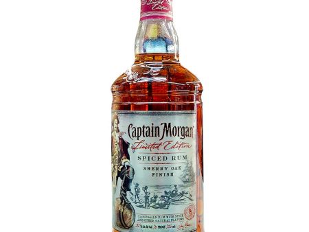 CAPITAN MORGAN SPICED RUM SHERRY OAK FINISHED 750ML For Cheap