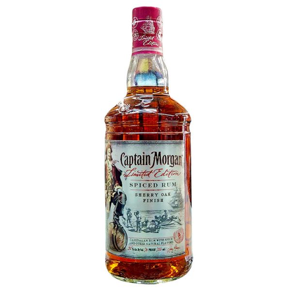 CAPITAN MORGAN SPICED RUM SHERRY OAK FINISHED 750ML For Cheap