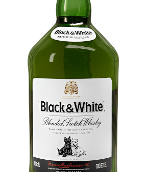 BLACK & WHITE BLENDED SCOTCH WHISKEY 1.75L Cheap