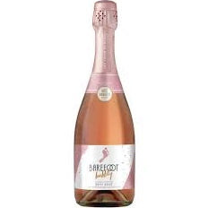 BAREFOOT BRUT ROSE CHAMPAGNE 750ML For Sale