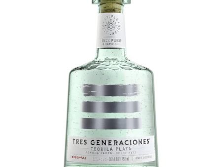 TRES GENERATION PLATA 750ML For Sale