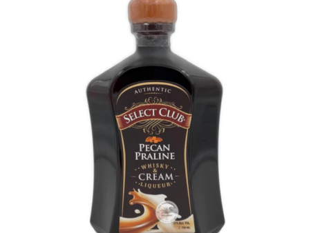 SELECT CLUB PRALINE PECAN CREAM WHISKEY & LIQUEUR 750ML Discount