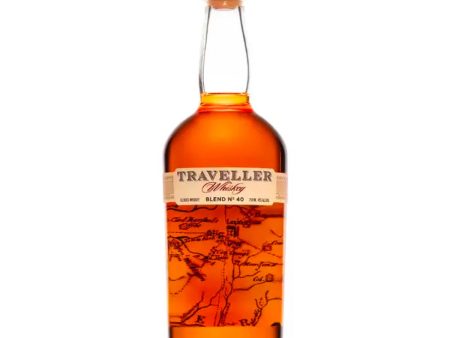 TRAVELLER BLEND NO.40 WHISKEY 750ML Online now