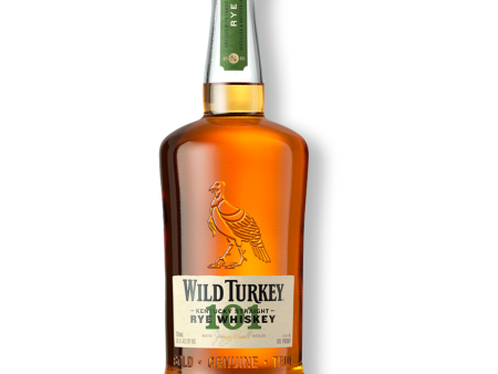 WILD TURKEY 101 PROOF BOURBON RYE WHISKEY 750ML Online Hot Sale