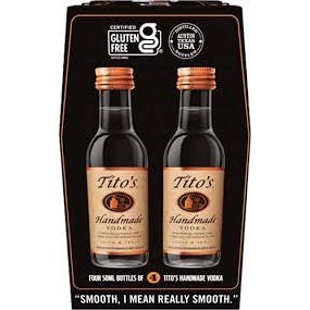 TITO S VODKA 4 PACK 50ML Online Sale