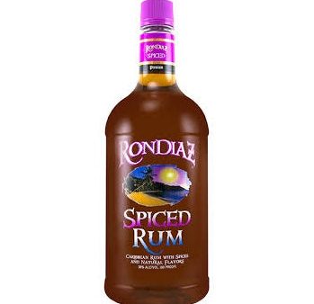 RON DIAZ SPICED RUM 1.75L Online now