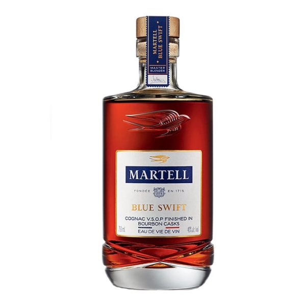 MARTELL BLUE SWIFT VSOP 750ML Hot on Sale