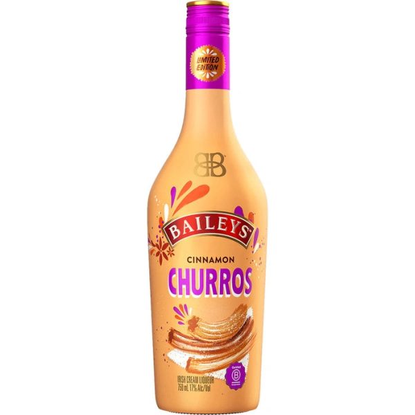 BAILEYS IRISH CINNAMON CHURROS LIQUEUR 750ML Supply