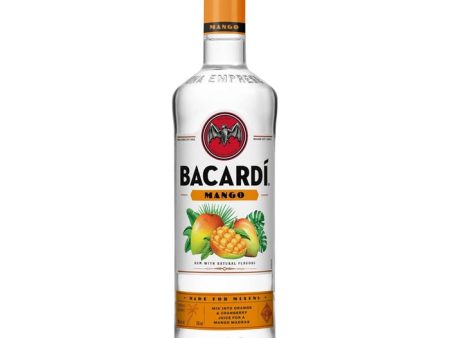 BACARDI MANGO RUM 750ML Hot on Sale