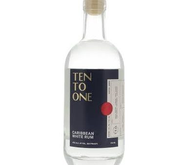 TEN TO ONE WHITE RUM 750ML Fashion