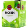 BACARDI LIME SODA 4 PACK 355ML For Sale