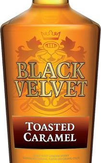 BLACK VELVET TOATED CARAMEL 1.75L Hot on Sale