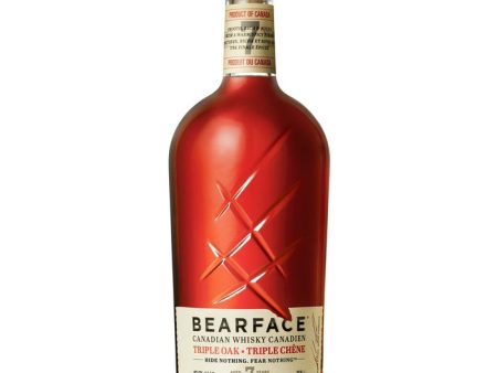 BEARFACE ELEMENTALLY AGED TRIPLE OAK 7 YEARS OLD 750ML For Sale