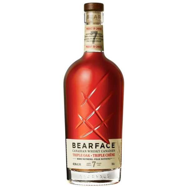 BEARFACE ELEMENTALLY AGED TRIPLE OAK 7 YEARS OLD 750ML For Sale